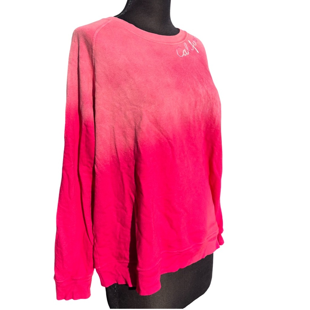 ISBM Vintage Handmade Tie Dye Embroidered California Sweatshirt Medium Large - Picture 5 of 6